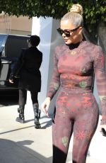 KHLOE KARDASHIAN and KRIS JENNER Out in Los Angeles 09/30/2021