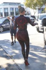 KHLOE KARDASHIAN and KRIS JENNER Out in Los Angeles 09/30/2021