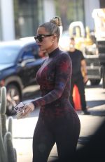 KHLOE KARDASHIAN and KRIS JENNER Out in Los Angeles 09/30/2021