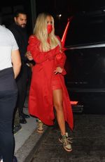 KHLOE KARDASHIAN and Scott Disick Arrives at SNL Afterparty in New York 10/09/2021
