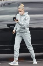 KHLOE KARDASHIAN Takes Her Daughter at Dance Class in Los Angeles 10/04/2021