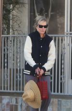 KIM BASINGER Leaves a Gym in Los Angeles 10/26/2021