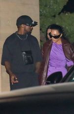 KIM KARDASHIAN and Kanye West Out for Dinner with Friends at Nobu in Malibu 09/30/2021