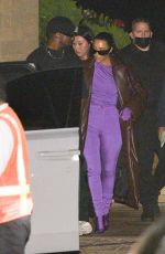 KIM KARDASHIAN and Kanye West Out for Dinner with Friends at Nobu in Malibu 09/30/2021