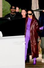 KIM KARDASHIAN and Kanye West Out for Dinner with Friends at Nobu in Malibu 09/30/2021