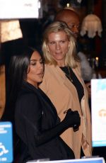 KIM KARDASHIAN and LINDSAY SHOOKUS After Rehearseals for Saturday Night Live in New York 10/05/2021