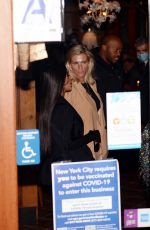 KIM KARDASHIAN and LINDSAY SHOOKUS After Rehearseals for Saturday Night Live in New York 10/05/2021