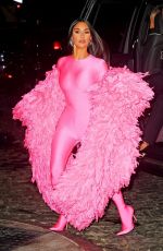 KIM KARDASHIAN Arrives at SNL Afterparty in New York 10/09/2021