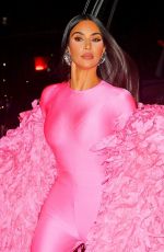 KIM KARDASHIAN Arrives at SNL Afterparty in New York 10/09/2021