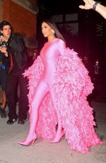 KIM KARDASHIAN Arrives at SNL Afterparty in New York 10/09/2021