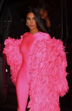 KIM KARDASHIAN Arrives at SNL Afterparty in New York 10/09/2021