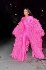 KIM KARDASHIAN Arrives at SNL Afterparty in New York 10/09/2021