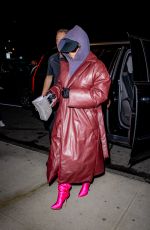 KIM KARDASHIAN Arrives Back at Her Hotel in New York 10/07/2021