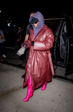 KIM KARDASHIAN Arrives Back at Her Hotel in New York 10/07/2021