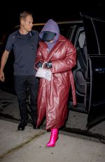 KIM KARDASHIAN Arrives Back at Her Hotel in New York 10/07/2021