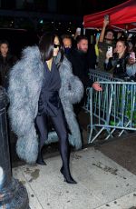 KIM KARDASHIAN Arrives for Dinner at Lattanzi Cucina Italiana in New York 10/05/2021