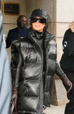 KIM KARDASHIAN Heading SNL Rehearsal in New York 10/06/2021