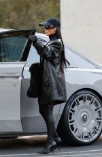 KIM KARDASHIAN Leaves an Office Building in Calabasas 10/20/2021
