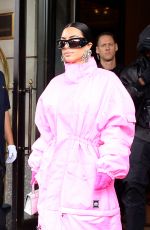 KIM KARDASHIAN Leaves Her Hotel in New York 10/09/2021