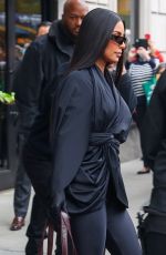 KIM KARDASHIAN Leaves Ritz Carlton in New York 10/05/2021