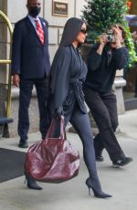KIM KARDASHIAN Leaves Ritz Carlton in New York 10/05/2021