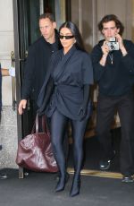 KIM KARDASHIAN Leaves Ritz Carlton in New York 10/05/2021