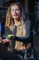 KIM ZOLCIAK and BRIELLE BIERMANN at Il Pastaio in West Hollywood 10/19/2021