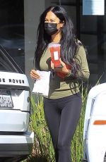 KIMORA LEE SIMMONS Out for Iced Drink at Starbucks in Beverly Hills 10/26/2021