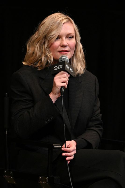 KIRSTEN DUNST at The Power Of The Dog Press Conference at 2021 New York Film Festival 10/01/2021