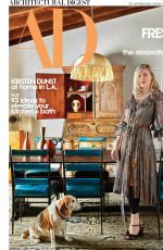 KIRSTEN DUNST in Architectural Digest Magazine, October 2021