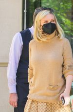 KIRSTEN DUNST Out and About in New York 10/02/2021
