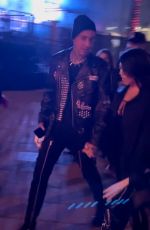 KOURTNEY KARDASHIAN Arrives at Machine Gun Kelly