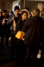 KOURTNEY KARDASHIAN Arrives at Machine Gun Kelly