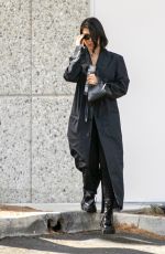 KOURTNEY KARDASHIAN at a Studio to plan for Kim