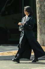 KOURTNEY KARDASHIAN at a Studio to plan for Kim