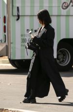 KOURTNEY KARDASHIAN at a Studio to plan for Kim