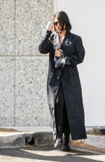 KOURTNEY KARDASHIAN at a Studio to plan for Kim