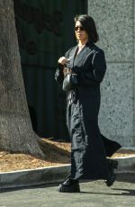 KOURTNEY KARDASHIAN at a Studio to plan for Kim