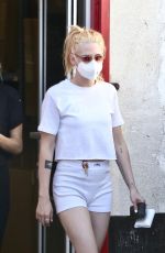 KRISTEN STEWART in Shorts Out in Los Angeles 10/13/2021
