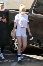 KRISTEN STEWART in Shorts Out in Los Angeles 10/13/2021