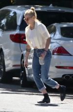 KRISTEN STEWART Leaves a Friend