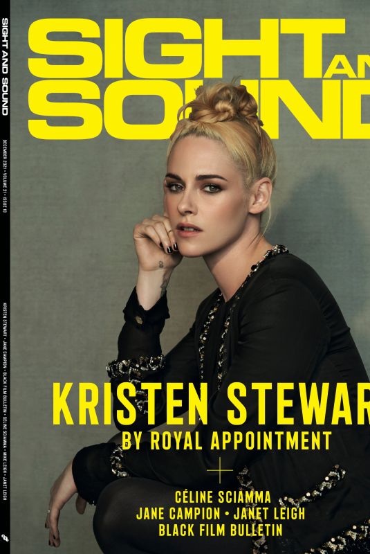 KRISTEN STEWART on the Cover of Sight and Sound Magazine, December 2021