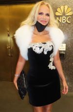 KRISTIN CHENOWETH Arrives at NBC Studios in New York 10/27/2021