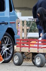KYLIE JENNER at Underwood Farms in Los Angeles 10/10/2021