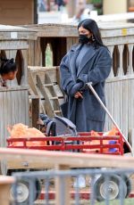 KYLIE JENNER at Underwood Farms in Los Angeles 10/10/2021