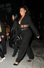 LALA ANTHONY Arrives at SNL Afterparty in New York 10/09/2021