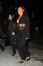 LALA ANTHONY Arrives at SNL Afterparty in New York 10/09/2021