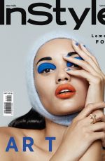 LAMEKA FOX in InStyle Magazine, Russia September 2021
