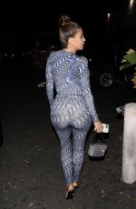 LARSA PIPPEN at Delilah in West Hollywood 10/09/2021