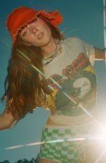 LARSEN THOMPSON at a Photoshoot, October 2021